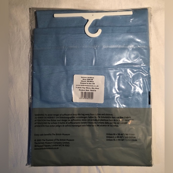 Great Wave Hokusai T-Shirt M - Picture 2 of 2